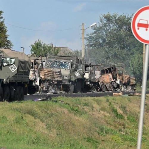 Soldați ucraineni în incursiune în regiunea Kursk, Rusia