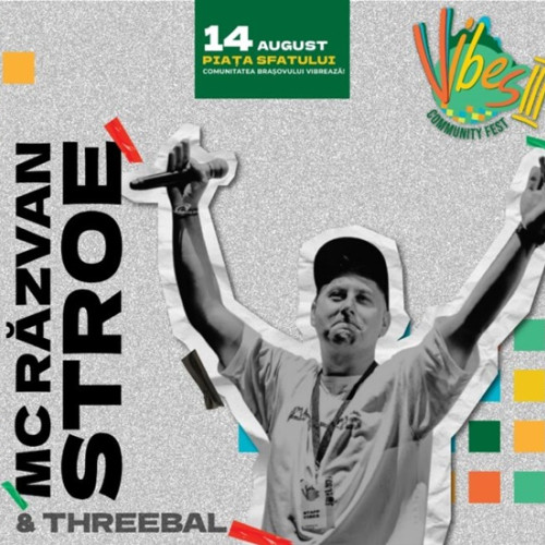 Vibes Fest, festivalul comunității brașovene, se desfășoară pe 14 august în Piața Sfatului