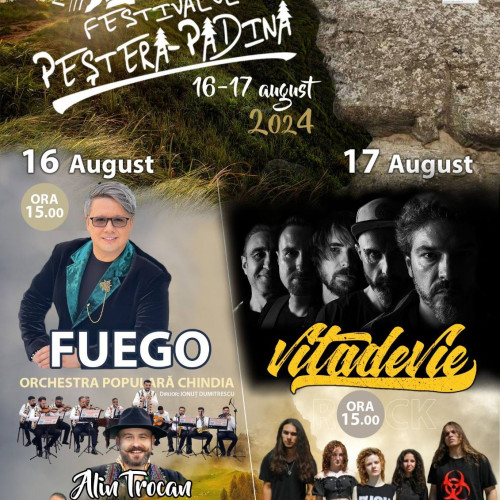 Festivalul "Peștera - Padina" aduce muzica bună în Dâmbovița
