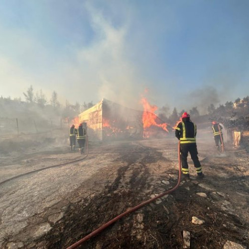 Intervenție românească în Grecia pentru stingerea incendiilor de pădure
