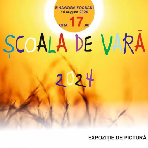 Expoziție de pictură la Sinagoga din Focșani