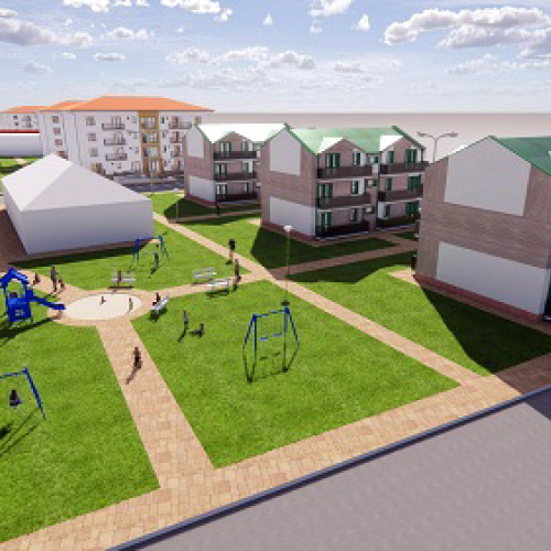 Trei blocuri noi în cartierul "Traian" din Simeria, finanțate din fonduri europene