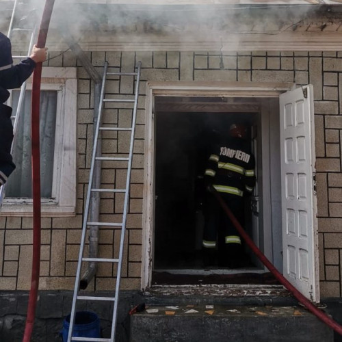 Incendiu în comuna Bolotești, cauzat de un scurtcircuit electric