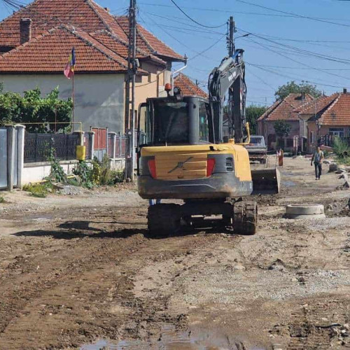Primăria Teiuș anunță lucrări de infrastructură pe mai multe străzi
