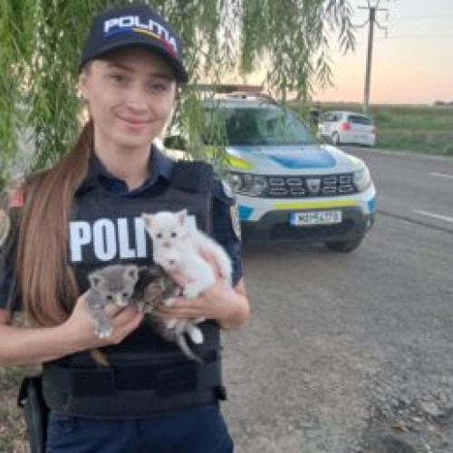 Gest de omenie din partea unei polițiste din Botoșani