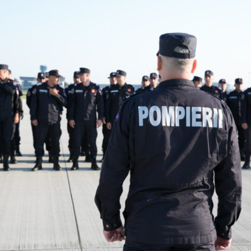 România trimite un al doilea grup de pompieri în Grecia