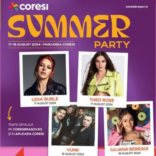 Coresi invită publicul la o vară plină de muzică și distracție