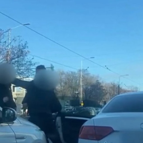 Conflict între șoferi pe strada Timișul Sec din Brașov