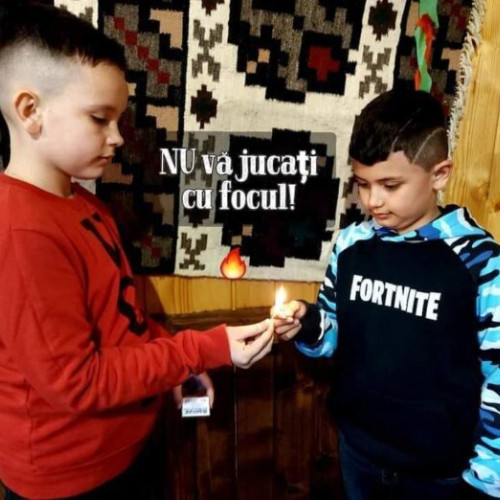 Incendiu la Buturugeni: O familie a scăpat de dezastru datorită intervenției rapide a pompierilor