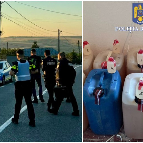 Bărbat din Vrancea, prins cu combustibil furat