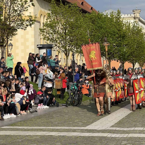 Spectacolul de reenactment al Garzii Apulum, mutat temporar în Alba Iulia