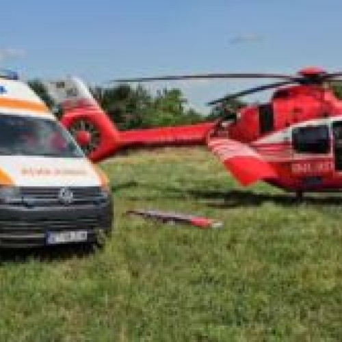 Elicopterul SMURD a intervenit în județul Botoșani pentru o femeie cu infarct