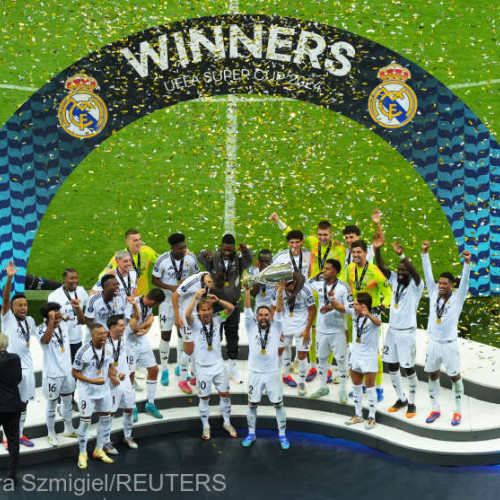 Real Madrid câștigă pentru a șasea oară Supercupa Europei