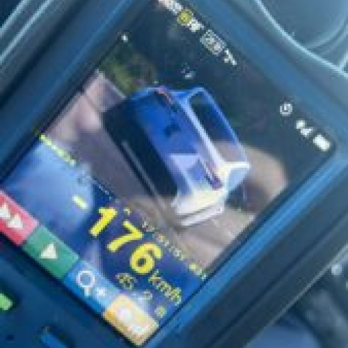 Şofer surprins circulând cu 176 km/h în Vorona