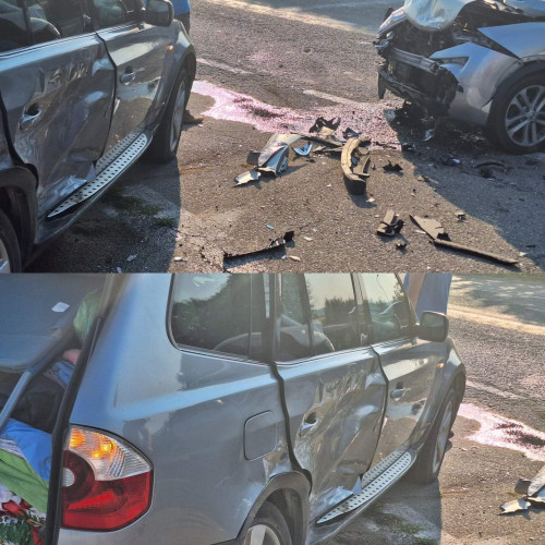 Accident rutier în localitatea Câmpu-Mare