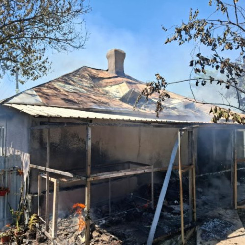 Incendiu devastator în localitatea Carasa