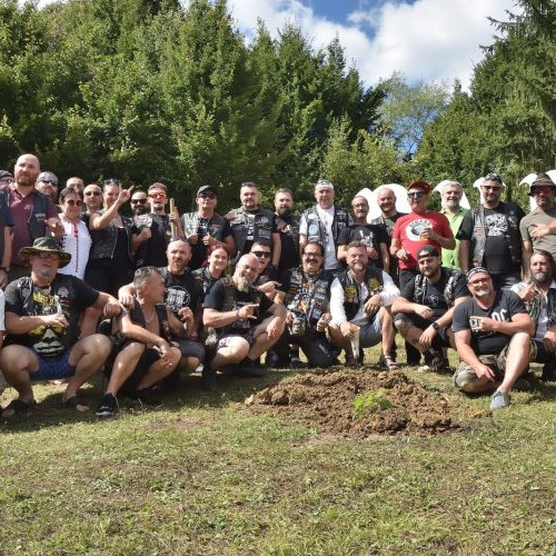 Motocicliștii din Clubul Rock N'Road s-au înfrățit cu pasionații de motoare din Republica Moldova