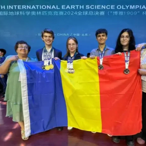 Patru elevi români medaliați la Olimpiada Internațională „Științele Pământului” din China