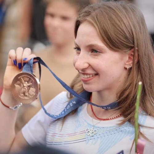 Ana Maria Barbosu, premiată cu medalia de bronz la Jocurile Olimpice de la Paris