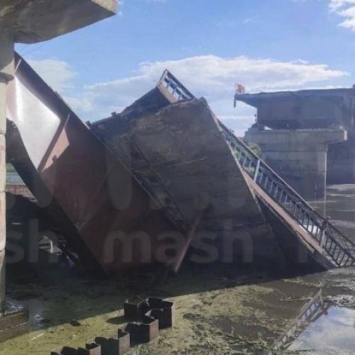 Armata ucraineană a distrus un pod important în regiunea Kursk