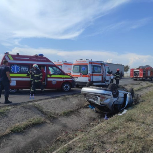 Accident rutier pe DN2 E85, în Garoafa, soldat cu victime