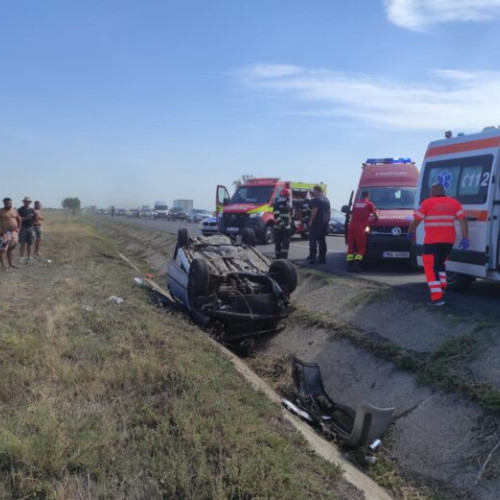 Accident rutier pe E85: Cinci persoane rănite la Garoafa