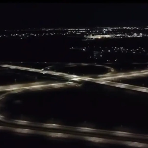 Imagini spectaculoase cu noul nod rutier de la Autostrada Bucureștiului