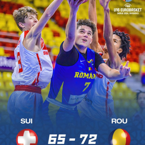 România joacă finala Campionatului European de baschet Under 16
