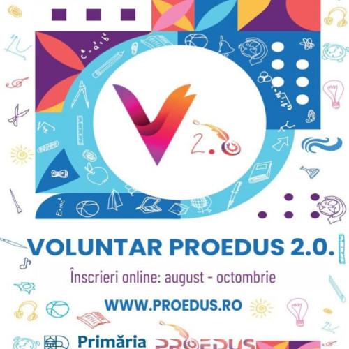 Au început înscrierile pentru programul Voluntar PROEDUS 2.0