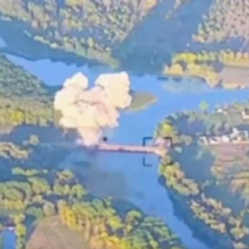 Forțele Aeriene ucrainene au distrus un alt pod în regiunea Kursk