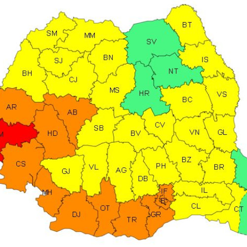 Avertizări de caniculă în România