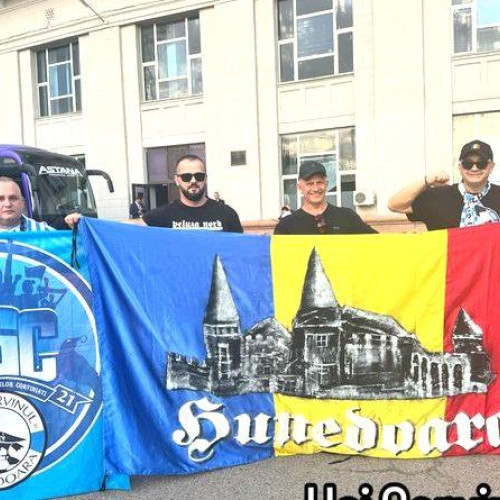 Suporterii Corvinului călătoresc în Kazahstan pentru a-i încuraja pe jucători