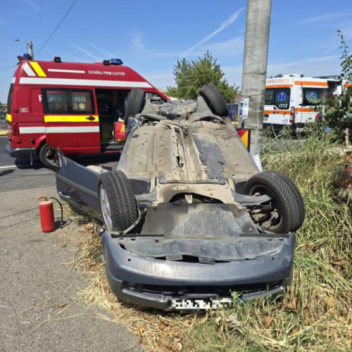 Accident rutier pe DN5, în apropiere de Remus