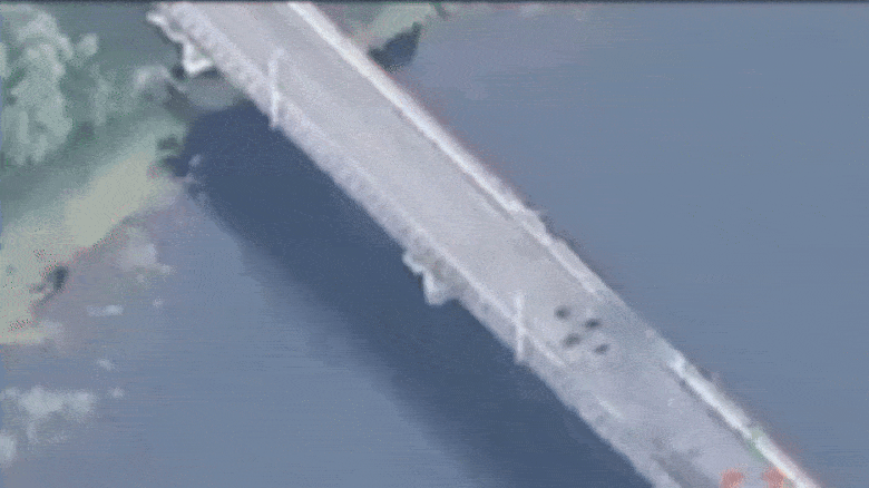 Militarii ucraineni au distrus ultimul pod peste râul Seim în regiunea Kursk