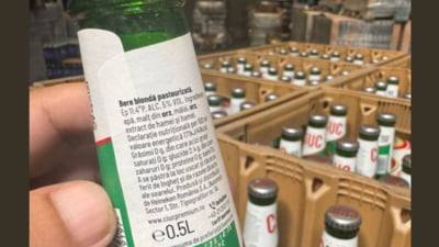 ANPC retrage de la vânzare loturi de bere Ciuc cu defecte