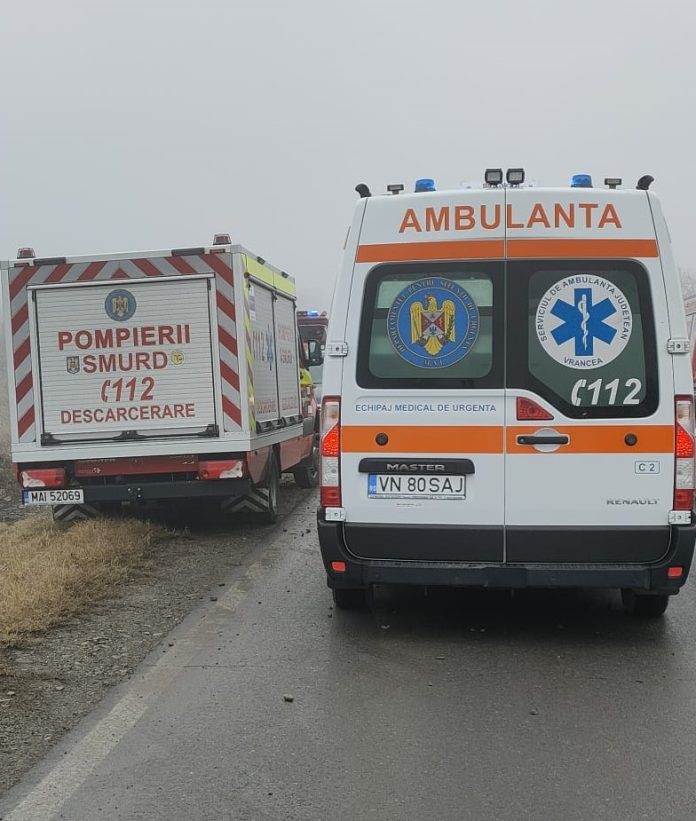 Accident grav pe DN2-E85, lângă Potarnichesti