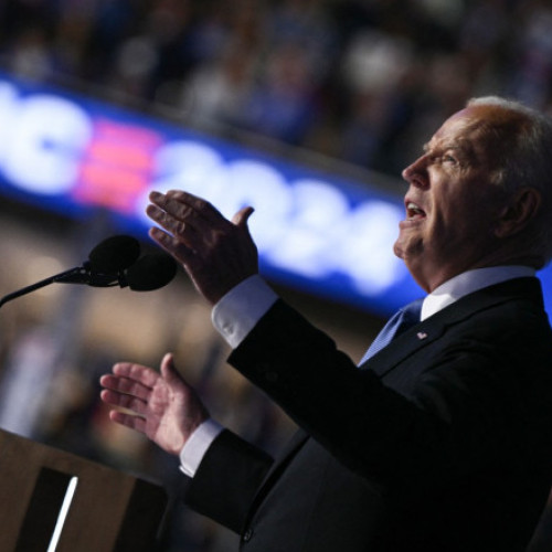Joe Biden, ovationat la Conventia Nationala Democrata de la Chicago