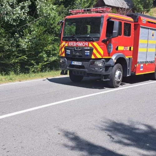 Accident grav pe DN 75, în localitatea Lupșa