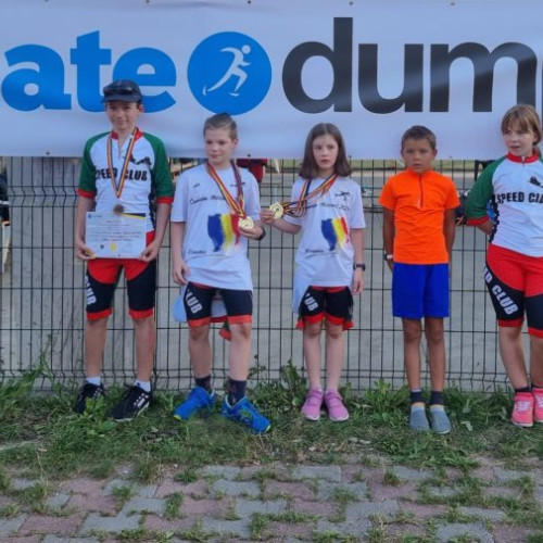 Sportivii de la Speed Club MS Ursii Polari/CS Mureșul Tg.-Mureș, performanțe remarcabile la Campionatul Național de Sprint pe Role
