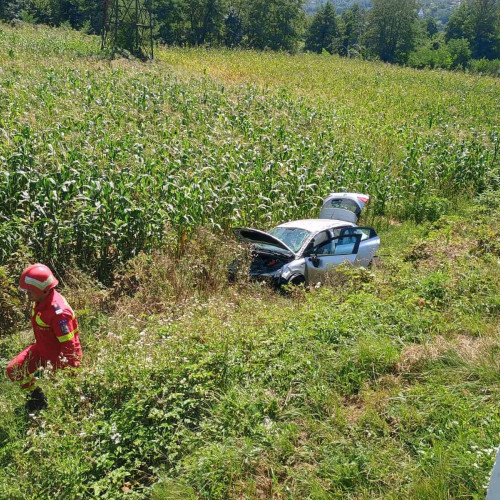 Accident rutier pe DN 74, la ieșirea din Tăuți