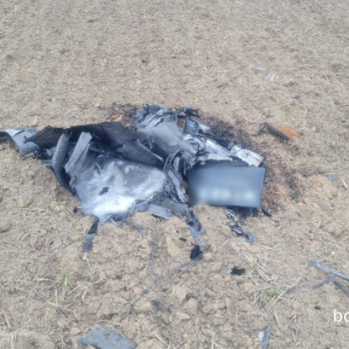 Fragmente de dronă descoperite în Tulcea, provenind din atacurile rusești asupra Ucrainei