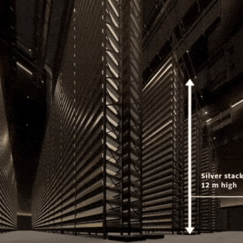Un seif gigantic a fost inaugurat la aeroportul din Singapore pentru stocarea aurului și argintului