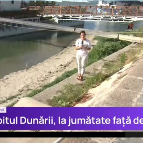 Situație critică pe Dunăre din cauza secetei extreme