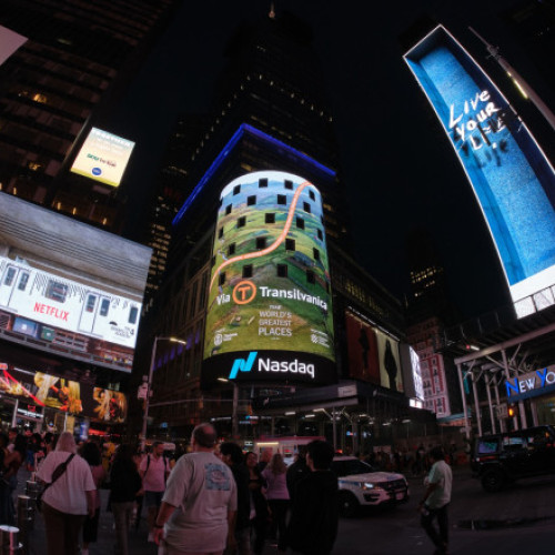 Traseul turistic Via Transilvanica promovat în Times Square