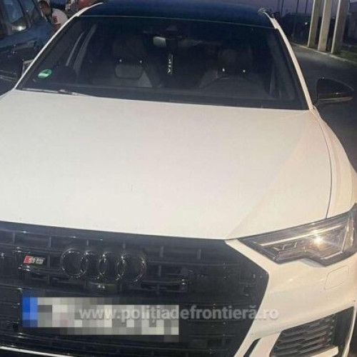 Poliția de frontieră a reținut un autoturism de lux și o autorulotă căutate în Germania și Bulgaria