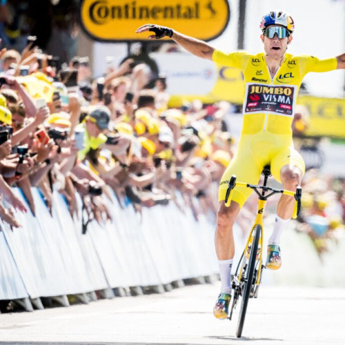 Wout Van Aert câștigă etapa a 3-a a Turului Spaniei