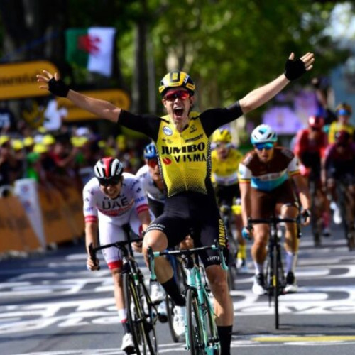 Wout Van Aert își ia revanșa în etapa a 3-a a Turului Spaniei