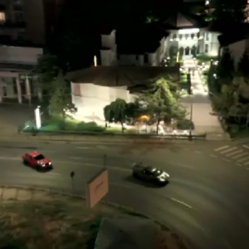Blitz cinematic pe străzile din București