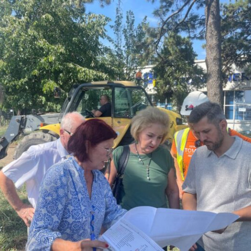 Vizita Directorului General al Metrorex la șantierul stației de metrou I.C. Brătianu