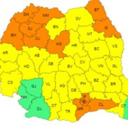 Alertă Cod Portocaliu de caniculă în județul Botoșani